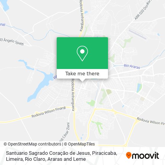 Santuario Sagrado Coração de Jesus map