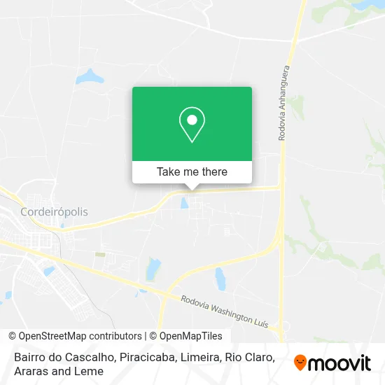 Bairro do Cascalho map
