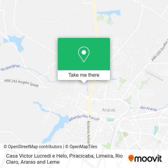 Casa Victor Lucredi e Helo map