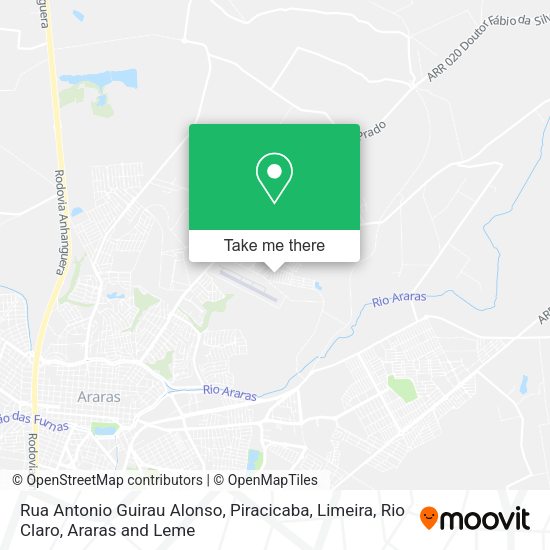 Rua Antonio Guirau Alonso map