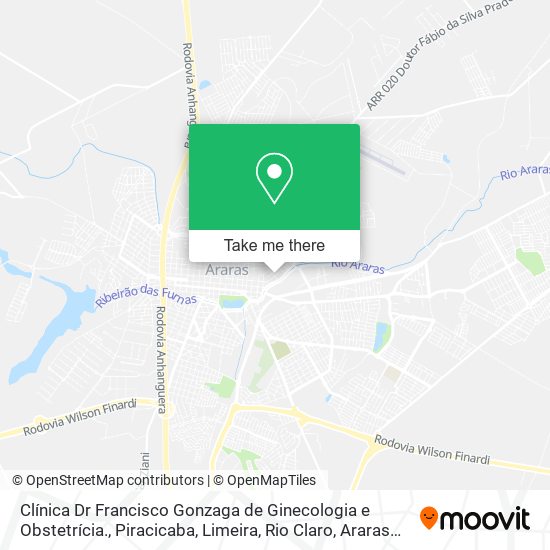 Clínica Dr Francisco Gonzaga de Ginecologia e Obstetrícia. map
