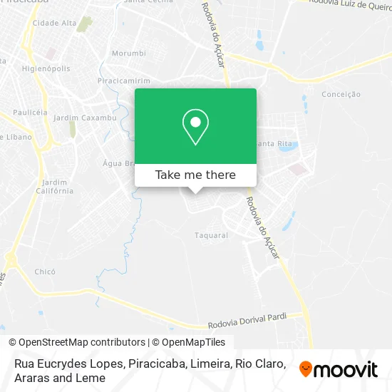 Rua Eucrydes Lopes map