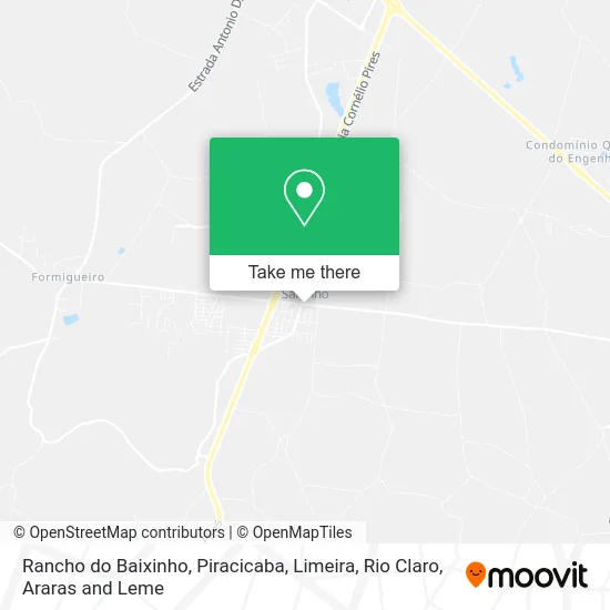 Rancho do Baixinho map