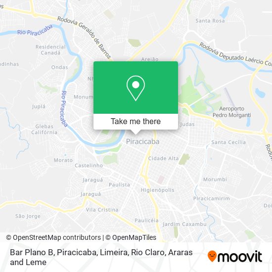 Bar Plano B map