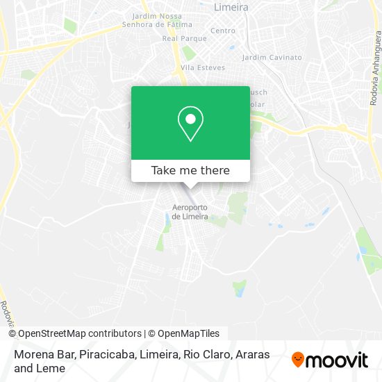 Morena Bar map