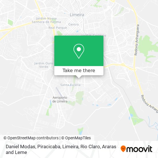 Daniel Modas map