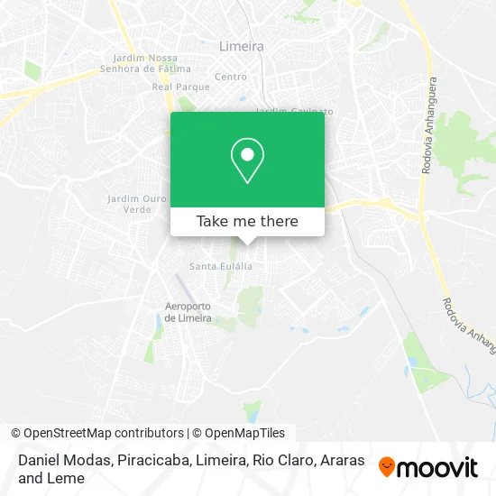 Daniel Modas map