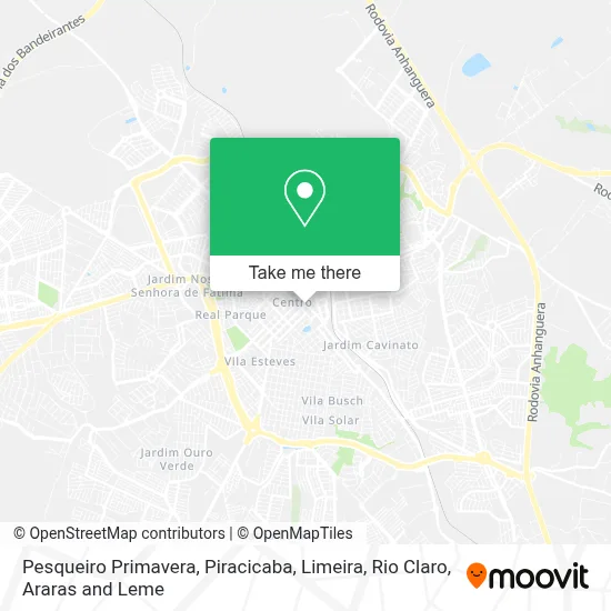 Pesqueiro Primavera map