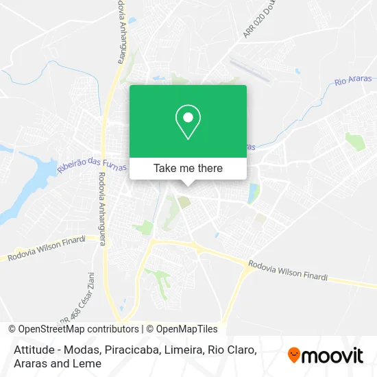 Attitude - Modas map