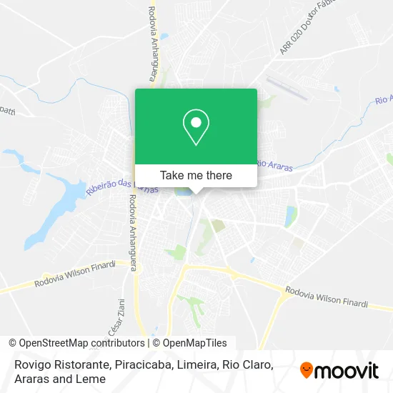 Rovigo Ristorante map