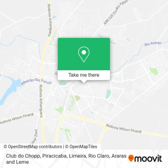 Club do Chopp map