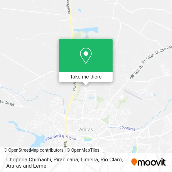 Choperia Chimachi map