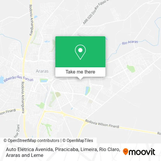 Auto Elétrica Avenida map