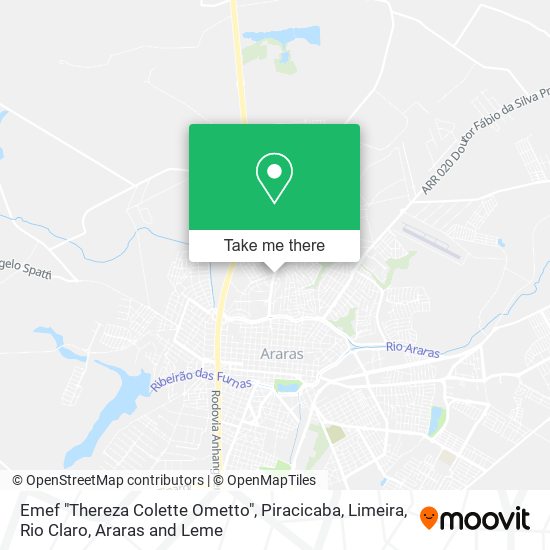 Emef "Thereza Colette Ometto" map