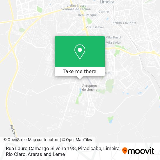 Rua Lauro Camargo Silveira 198 map