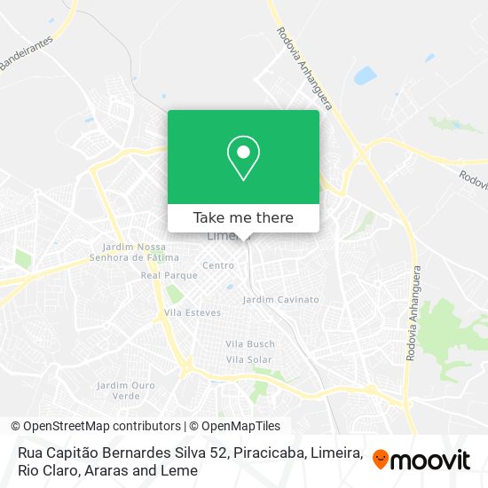 Mapa Rua Capitão Bernardes Silva 52