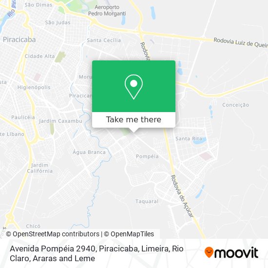 Avenida Pompéia 2940 map