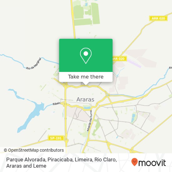 Parque Alvorada map