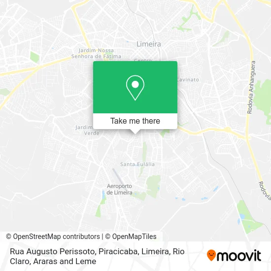 Rua Augusto Perissoto map