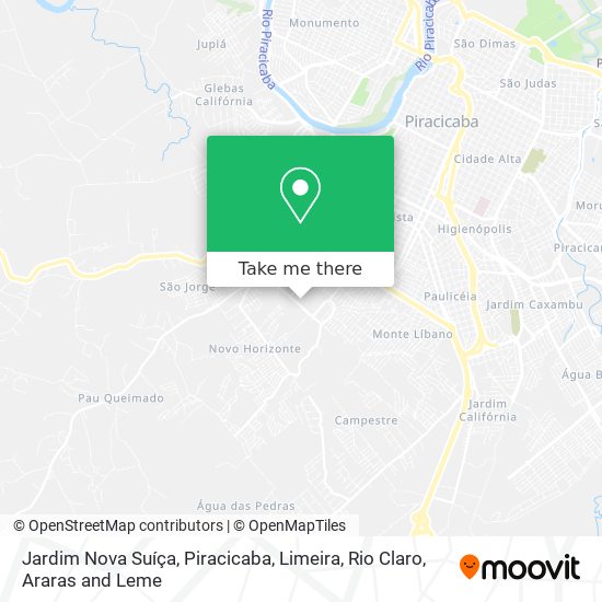 Jardim Nova Suíça map
