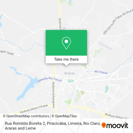 Rua Romildo Borella 2 map