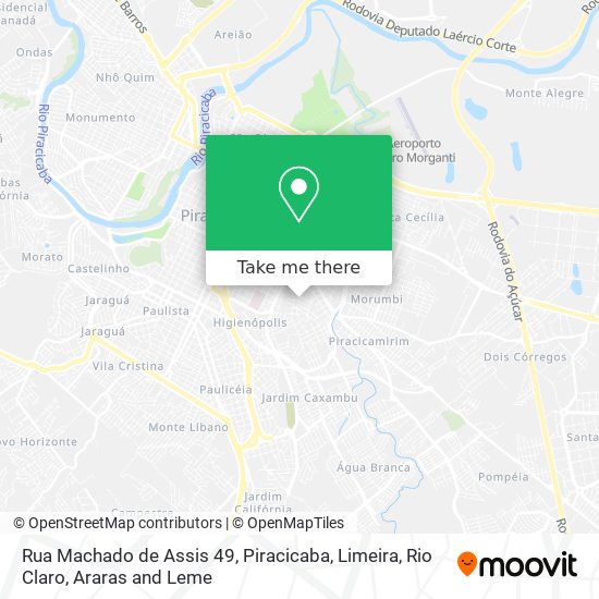 Rua Machado de Assis 49 map