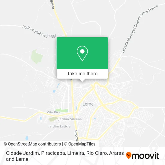 Cidade Jardim map