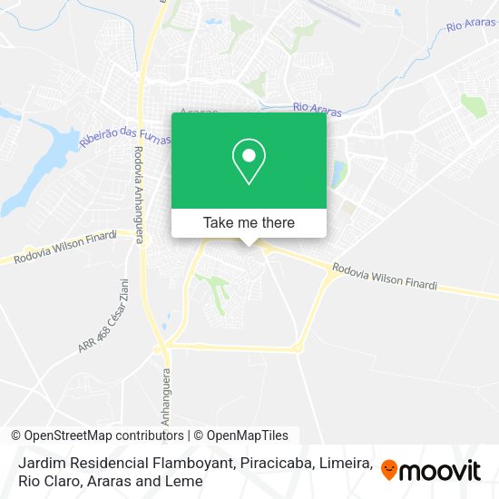 Jardim Residencial Flamboyant map