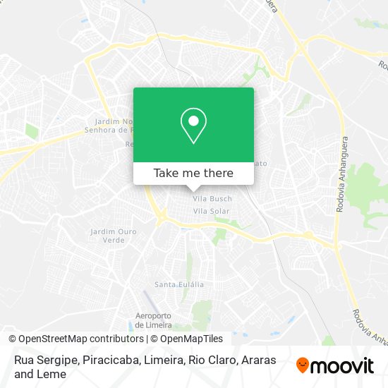 Rua Sergipe map