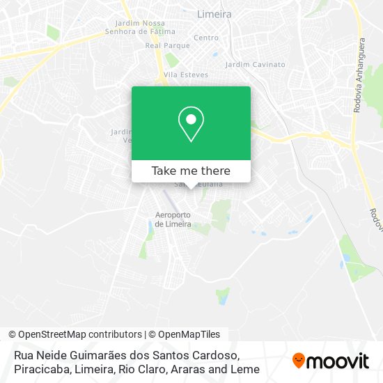 Rua Neide Guimarães dos Santos Cardoso map