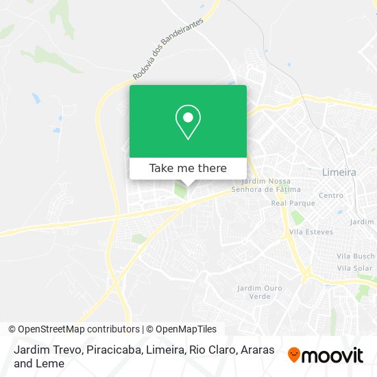 Jardim Trevo map