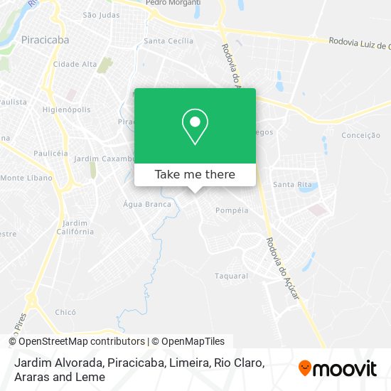 Jardim Alvorada map