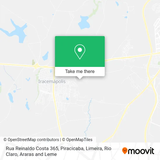 Rua Reinaldo Costa 365 map