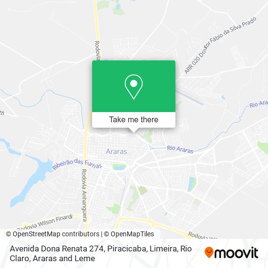 Avenida Dona Renata 274 map