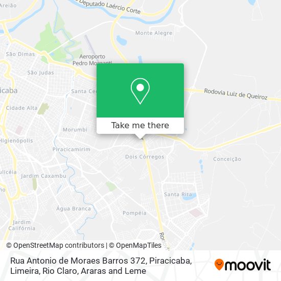 Rua Antonio de Moraes Barros 372 map