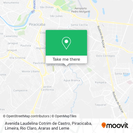 Avenida Laudelina Cotrim de Castro map