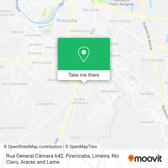 Rua General Câmara 642 map