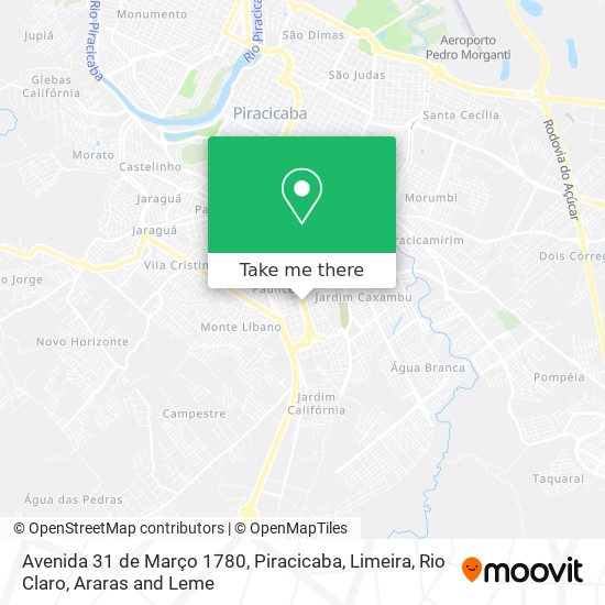 Avenida 31 de Março 1780 map