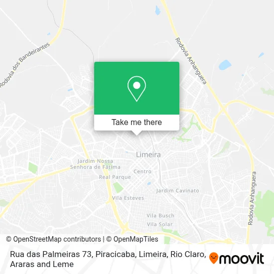 Rua das Palmeiras 73 map