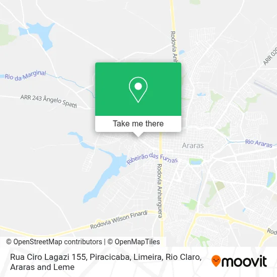 Rua Ciro Lagazi 155 map