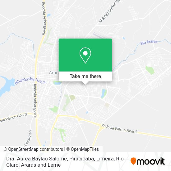 Dra. Aurea Baylão Salomé map
