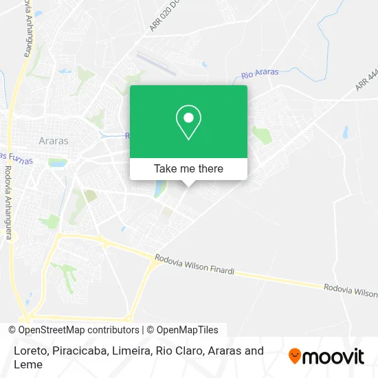 Loreto map