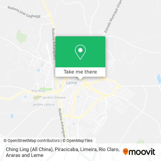 Ching Ling (All China) map