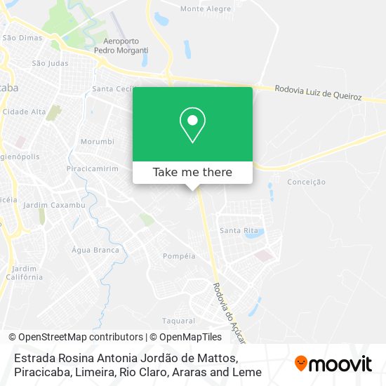 Estrada Rosina Antonia Jordão de Mattos map