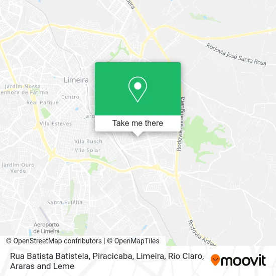 Rua Batista Batistela map