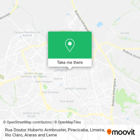 Rua Doutor Huberto Armbruster map