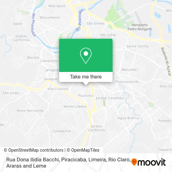 Rua Dona Ilidia Bacchi map