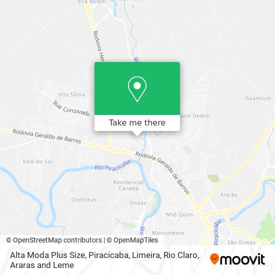 Alta Moda Plus Size map