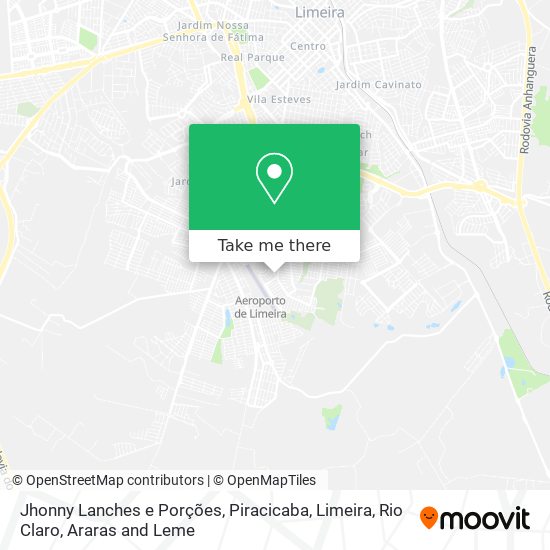 Jhonny Lanches e Porções map