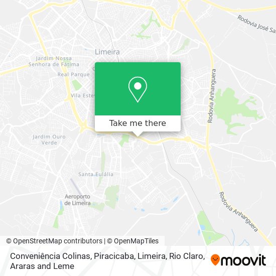 Conveniência Colinas map